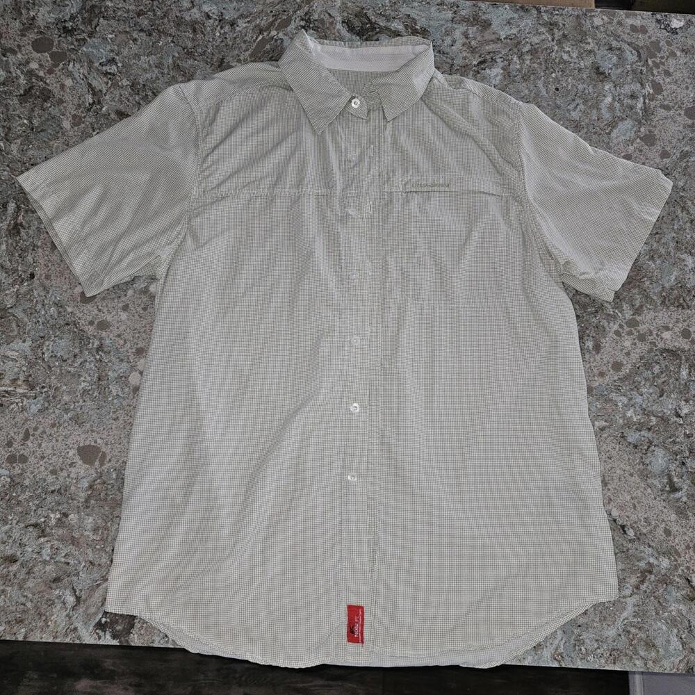 Craghoppers Insect Repellent Elements Lite Shirt Light Green Short Sleeve  L